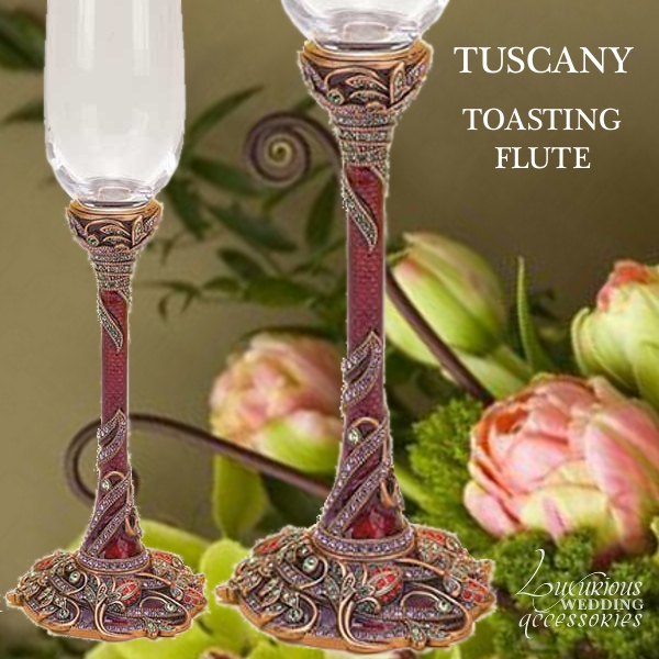 Tuscany Champagne Flutes