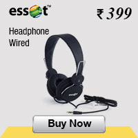 Essot Headjamz002 Wired Stereo Headphone - Rs.399 Shop now