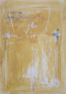 Hemåt 1979 olja på duk 182x132cm