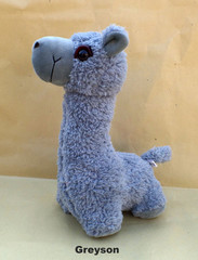 alpaca plush toy greyson