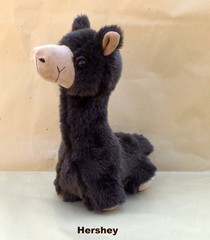 alpaca plush toy hershey
