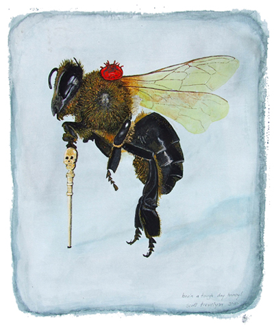 Scott Trevelyan, Bee'n a Tough Day Honey!, 2010
