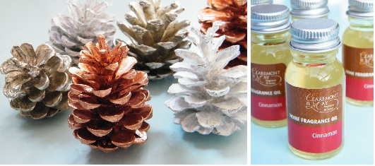 cinnamon fragrance oil cones