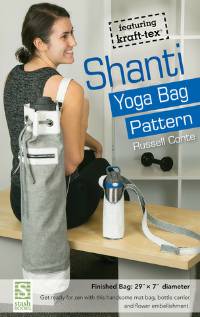 Shanti Yoga Bag and Water Bottle Pattern by C&T Publishing