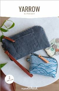 Yarrow Wristlet & Pouch Pattern by Anna Graham of Noodlehead