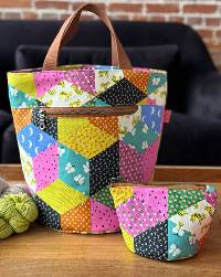 Quarry Tote Pattern by Anna Graham of Noodlehead
