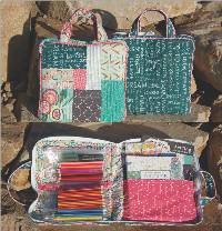 Edison Bag Pattern by Janice Liljenquist and Marcea Owen of Abbey Lane Quilts