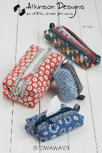 Stowaways Bags Pattern by Atkinson Designs