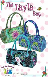 The Layla Bag Pattern by Gerri Richards of Cool Cat Creations