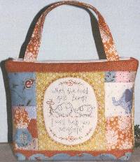 Ellie's Tale Zip Tote Pattern by The Birdhouse