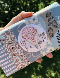 Fly to Anywhere Travel Companion Pattern by Anni Downs of Hatched and Patched