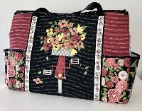 Pedaler Retreat Bag Pattern by Jill Finley of Jillily Studio.