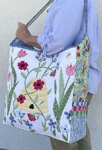 Garden Tote Pattern by Jill Finley of Jillily Studio