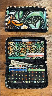 Eazy Zip Wallet Pattern by Jamie Kalvestran Design