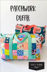 Patchwork Duffle Pattern by Kaitlyn Howell of Knot + Thread Design
