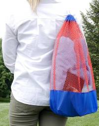 Mesh Bag Tutorial by We All Sew