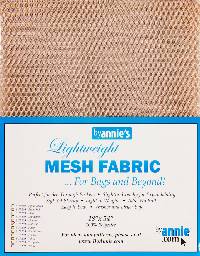 Natural MESH Fabric by Annie