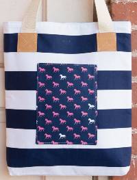 Derby Tote Bag Pattern by Melissa Mortenson
