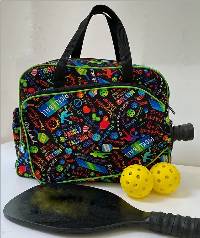 Pickleball Bag Pattern by Poorhouse Quilt Design