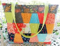 The Aubri Tote Pattern by Sherri McConnell of A Quilting Life Desings