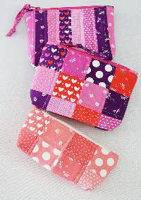 Everyday Zip Bags Pattern by Sherri McConnell of A Quilting Life Designs