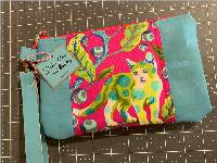 Miss Kitty Wristlet Pattern by Sew Cute and Quirky
