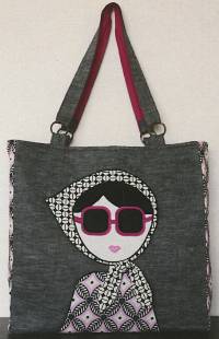 The Laura Tote Pattern by Schlosser Designs