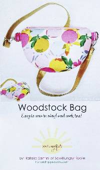The Woodstock Bag Pattern by Natalie Santini of SewHungryHippie