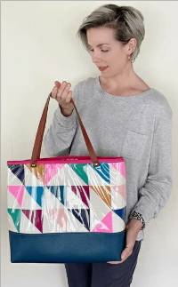 HST Quilt & Tote Pattern by Natalie Santini of SewHungryHippie