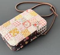 Sun Patch Crossbody Pattern by Minki Kim of Sewing Illustration