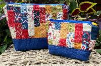 Willow Pouch Pattern by Susan Pfau of Sweet Jane's Quilting & Design.