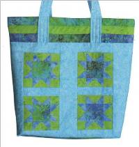 Eight Star Tote Pattern by Kate Colleran Designs