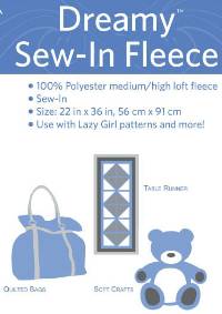 Dreamy Sew-In Fleece by Lazy Girl Designs