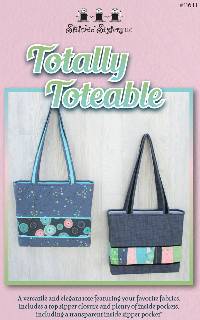 Totally Toteable Tote Pattern by Stitchin' Sisters