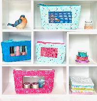 A Little Something Bags Pattern by Cheryl Von Ruden of Stitchin' Sisters