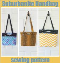 The Suburbanite Handbag Sewing Pattern by Sew Modern Bags