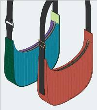 Crescentwood Quilted Bag Pattern by Erin Kroeker of The Blanket Statement