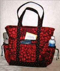 Professional Tote PDF Pattern by Laura Martell of The Creative Thimble