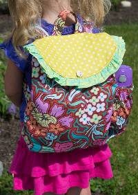 FREE DIY Child's Backpack Tutorial by Infarrantly Creative