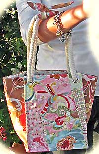 Charm Candy Bag Pattern by Liz and Beth Hawkins of Lizzie B Cre8ive