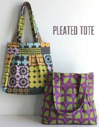 Pleated Tote Tutorial by Ellen Luckett Baker of The Long Thread