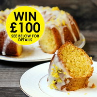 A delicious Lemon Drizzle Cake