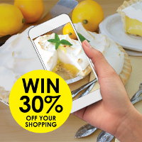Share a photo of your baking using botanicals with us for a chance to win 30% off your shopping at Real Foods