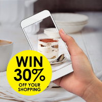 Share a photo of any dessert you have prepared for a chance to win 30% off your shopping at Real Foods