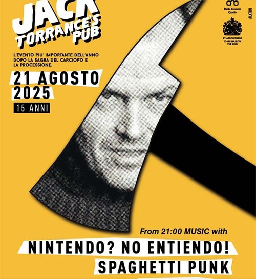 Spaghetti Punk Jack Torrance pub in Sezze 