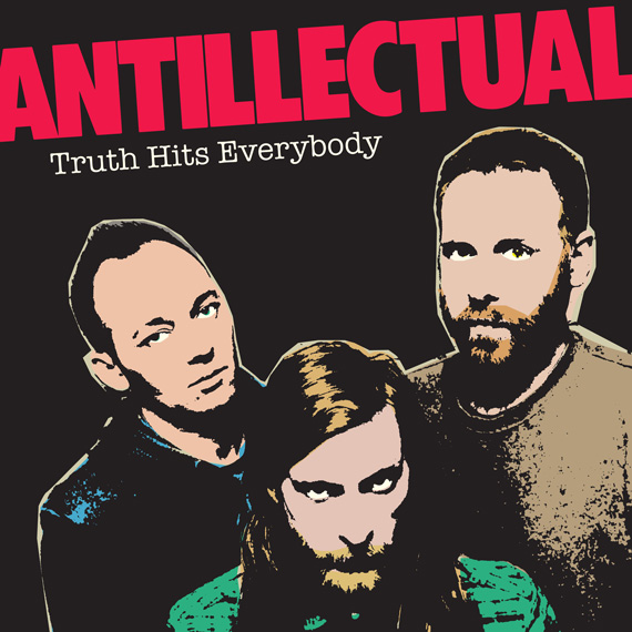 Antillectual - Truth Hits Everybody artwork by Andy Dahlström