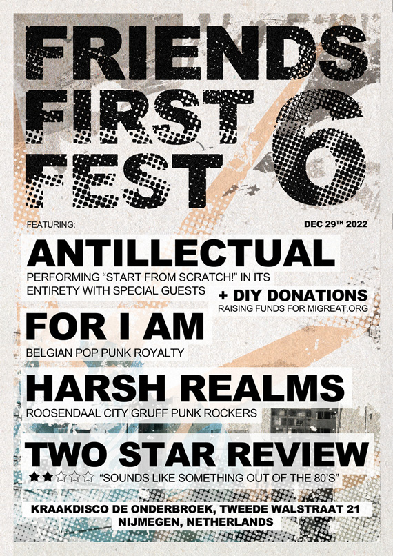 Friends First Fest poster