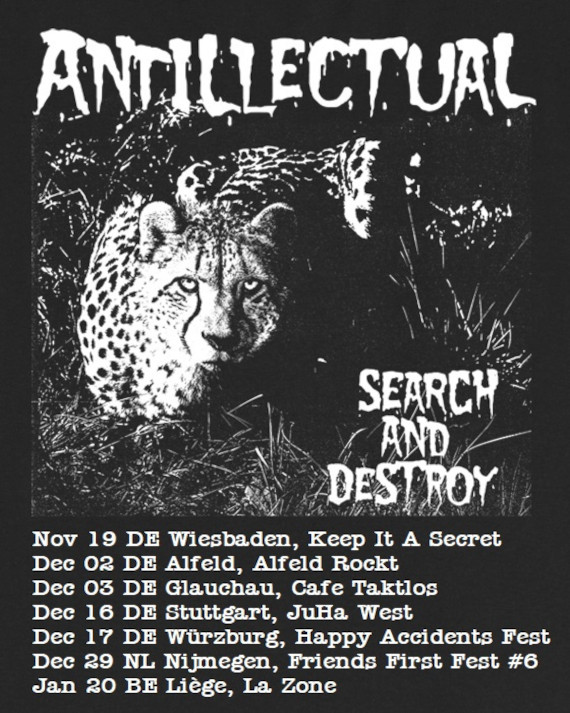 Tour poster - dates below