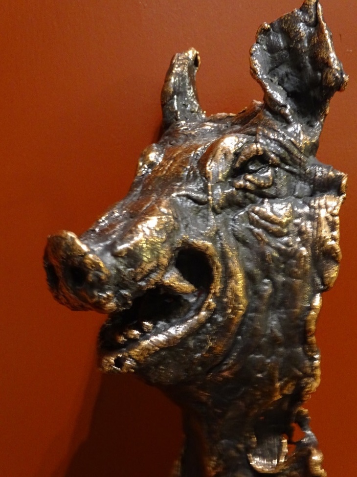 Den indre Svinehund 25 års jubilæums skulptur