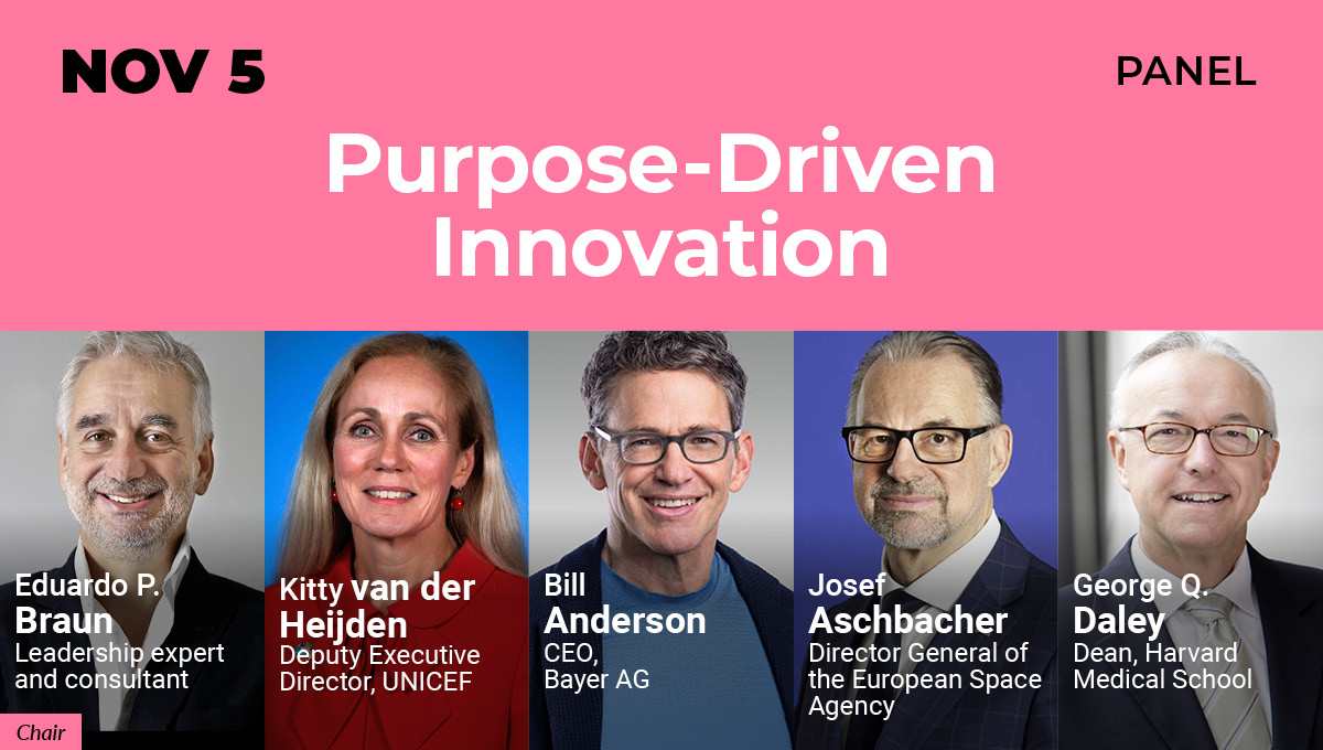 Visual: Panel: Purpose-Driven Innovation